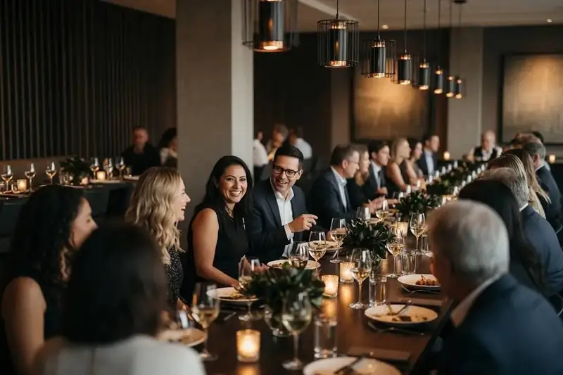 Premium private dining room setup